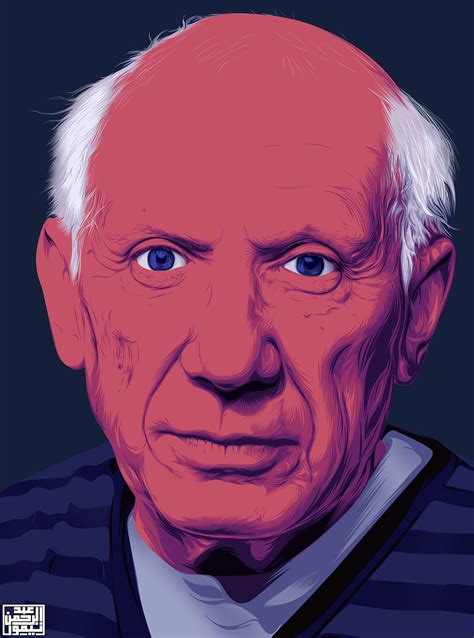 Pablo Picasso Vector art on Behance