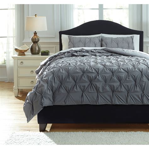 Laura ashley bedding & bath : Signature Design by Ashley Bedding Sets Queen Rimy Gray ...