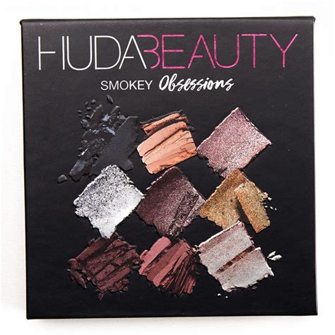 Huda Beauty Smokey Obsessions Eyeshadow Palette Review Photos Swatches