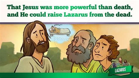 John 11 Lazarus Kids Bible Stories Clover Media