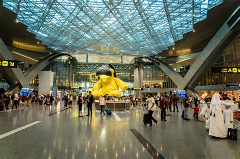 Doha Hamad International Airport Qatar Stock Photo Download Image Now