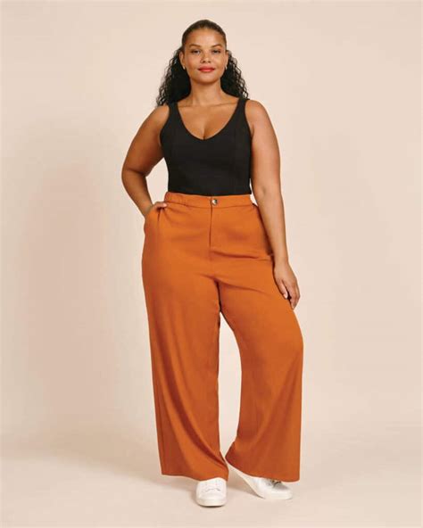 7 Best Wide Leg Pants For Plus Size Women How To Wear Them