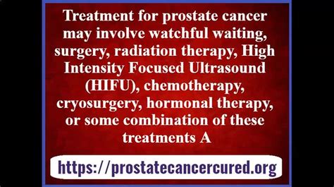 Prostate Cancer Treatment Seeds Visit Prostatecancercured Flickr