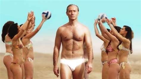 How The New Popes Costume Designers Chose Jude Laws White Speedo Gq