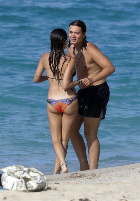 Thylane Blondeau In Bikini On The Beaches Of St Barts Gotceleb