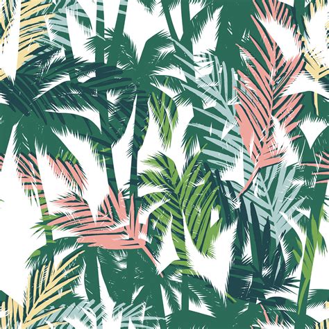 Tropical Summer Print With Palm 294912 Vector Art At Vecteezy