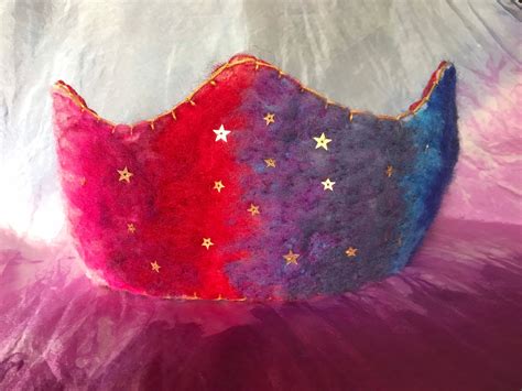 I Can Make Any Gradient Wool Crowns To Order Rainbow Or Colors That