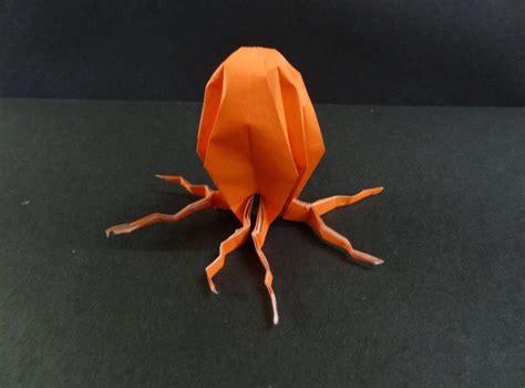 Origami Tutorial How To Fold An Octopus Origami Animals Origami