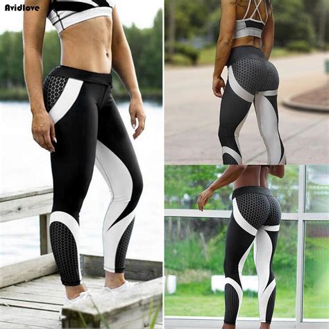 Skinny Ankle Casual Fitness Geometric Pants Casual Sport Elastic Length