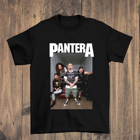 Pantera Shirt Pantera Black T Shirt Etsy