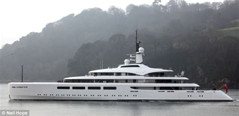 Kirsty Bertarelli Yacht Britains Richest Woman Takes Delivery Of £100m Superyacht Daily Mail