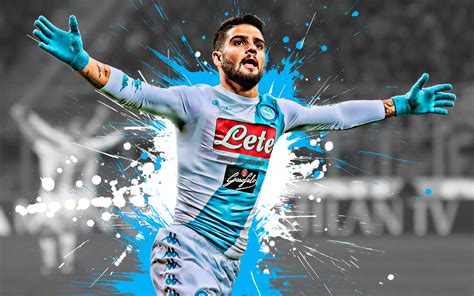 Download Wallpapers Lorenzo Insigne Italian Football Player Napoli