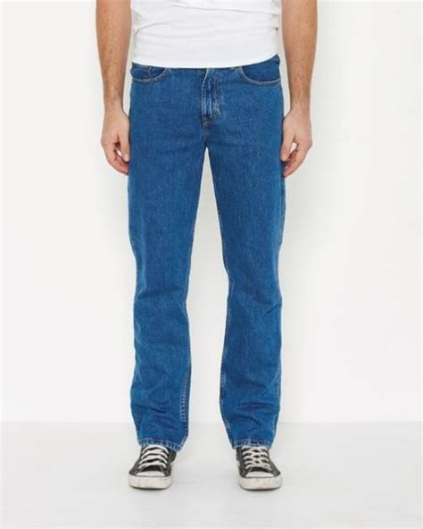 Mens Levis 516 Straight Leg Denim Jeans Stonewash Waist Sizes 30
