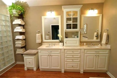 Find inspiration and ideas for your bathroom and bathroom the bathroom is associated with the weekday morning rush, but it doesn't have to be. Image result for 72 inch double vanity with center tower ...