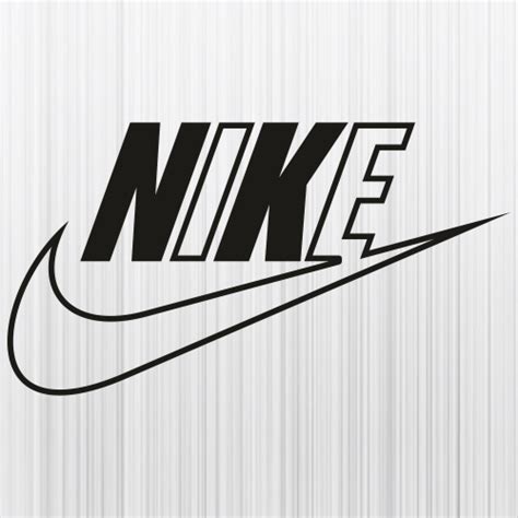 Nike Black Outline Logo Svg Nike Logo Png Nike Black And White Logo