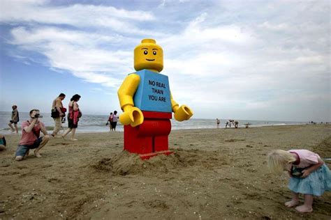 strangest things that have washed up on beaches july 10 2018 giant lego man back in 2012