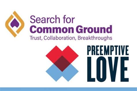 Preemptive Love Coalition To Merge With Search For Common Ground