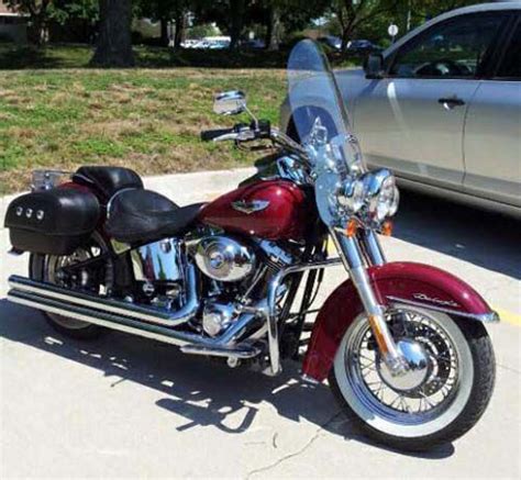 Buy Used 2006 Harley Davidson Flstni Softail Deluxe On 2040 Motos