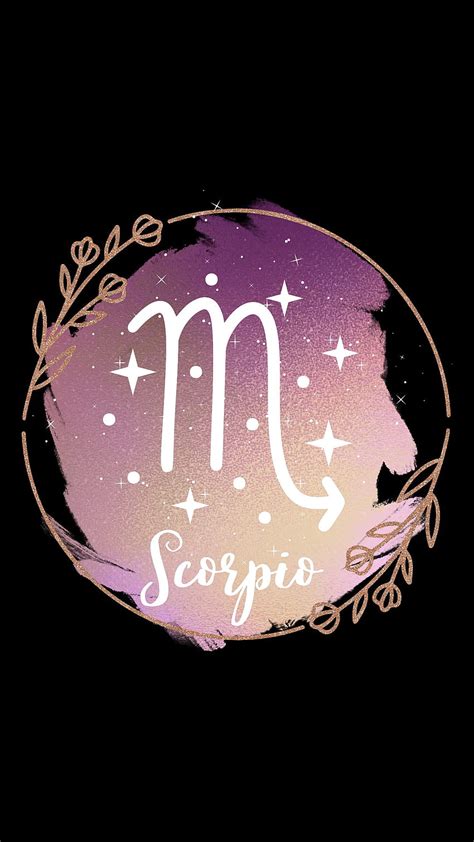 Scorpio Zodiac Sign Hd Phone Wallpaper Pxfuel