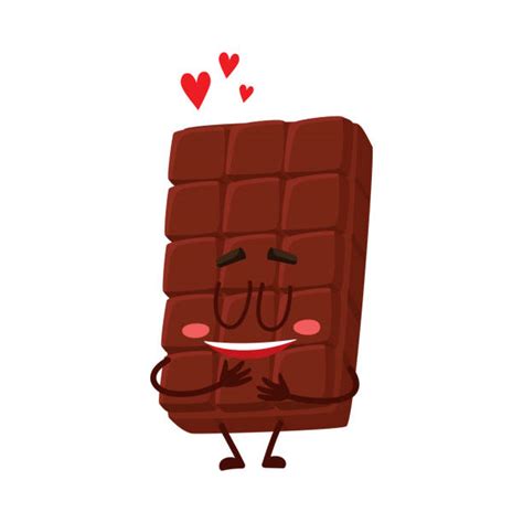 Best Cartoon Of The Chocolate Candy Bars Illustrations Royalty Free