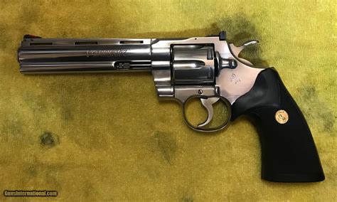Colt Python 6 In Stainless 1985