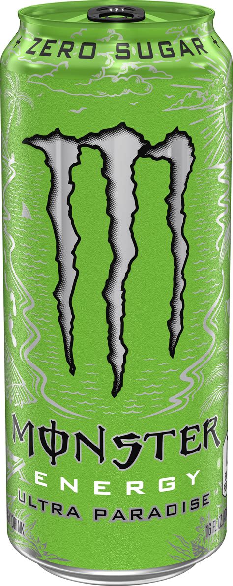 Monster Ultra Paradise Sugar Free Energy Drink 16 Fl Oz Walmart