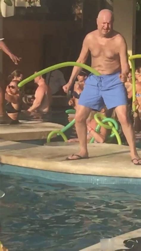 Man Dances With Pool Noodle Hanging Out Of His Pants Jukin Media Inc