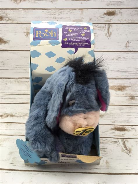 Eeyore Collectible Winnie The Pooh Talking Eeyore Plush Toy Vintage