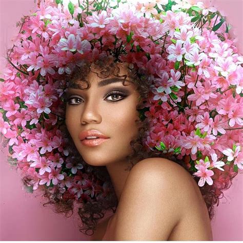 The Magic Of Natural Hair Of Black Women Art Pierre Jean