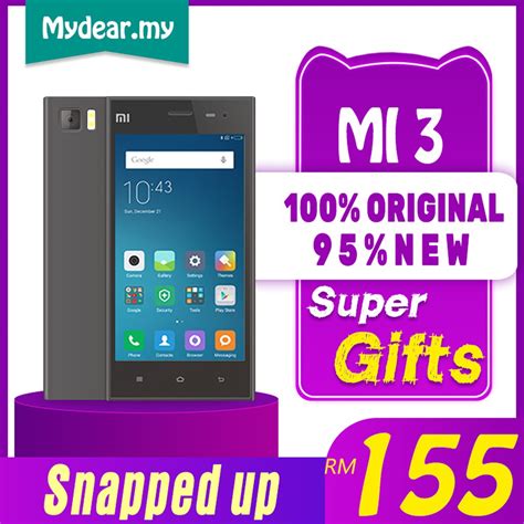 Welcome to jl secondhand store we just selling original second hand phone ~happy shopping~ discover exclusive deals and reviews of second hand phone online! XIAOMI REDMI MI 3 STOCK 3G LTE 2GB RAM + 16GB ROM SECOND ...