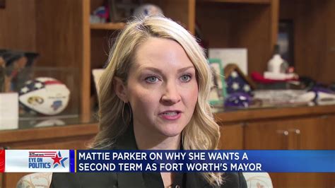 One On One With Fort Worth Mayor Mattie Parker Youtube