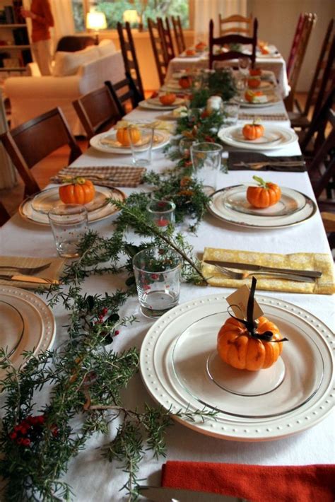 Inviting Party Dining Table Décor Ideas Thanksgiving Dinner Table