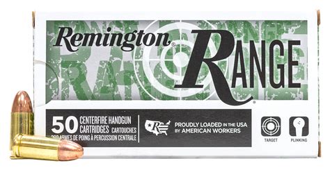 Remington 9mm 115 Gr Fmj Range Ammo 50box Sportsmans Outdoor Superstore