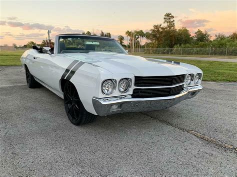 1970 Chevrolet Chevelle Convertible Pro Touring Restomod Like 454 Ss