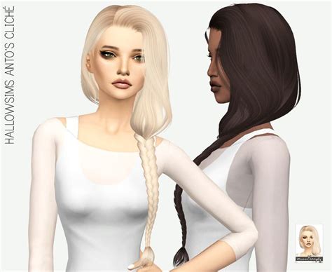 Moonflowersims Ts4 Hallowsims Antoâ€™s ClichÃ‰ Solids 64 Colors