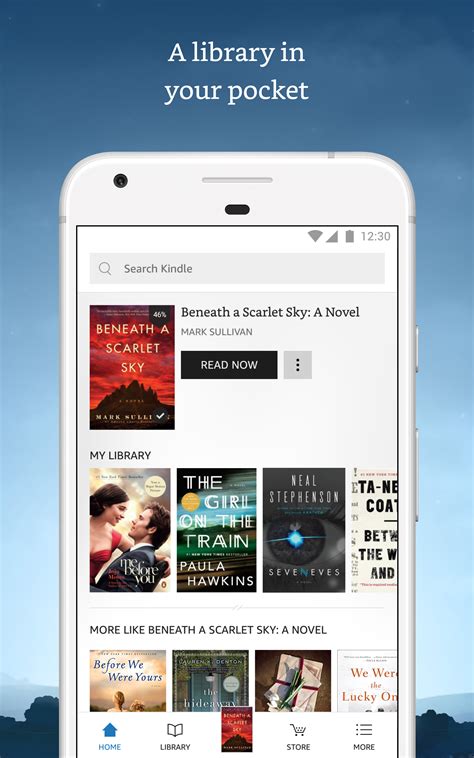 These apps support a variety of ebook formats and can help you turn your pc, tablet, or phone into an fbreader lets you read books downloaded from its own network library or those that you manually imported from other sources. Amazon.com: Kindle for Android: Appstore for Android