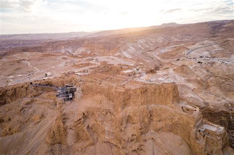 Masada National Park In The Dead Sea Region Of Israel Stock Photo