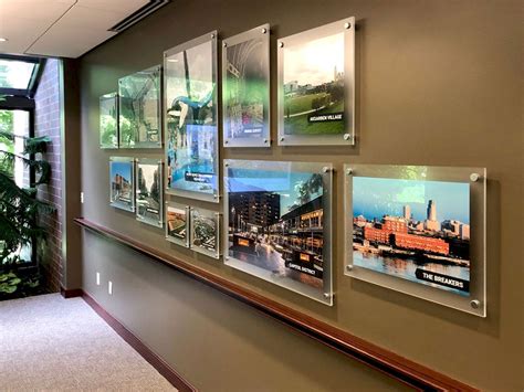 Oversized Acrylic Frames Custom Acrylic Frames For Office Spaces