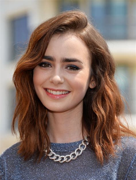 Lily Collins Best Celebrity Eyebrows Popsugar Beauty Photo 3