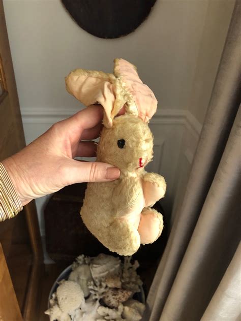 Adorable Vintage Stuffed Bunny Rabbit Toy Floppy Ears Etsy