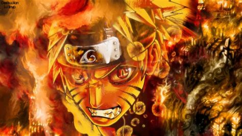 Naruto Shippuden Jinchuuriki Uzumaki Naruto Lost Control Art Wallpaper Anime Wallpaper Better