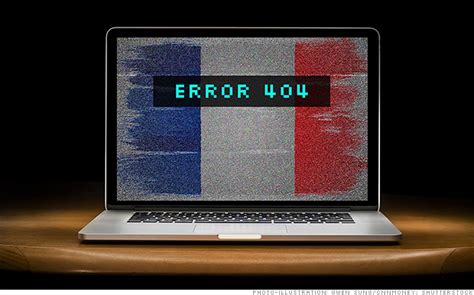 These particular errors have no effect on the site; 19,000 French websites under attack - Jan. 15, 2015