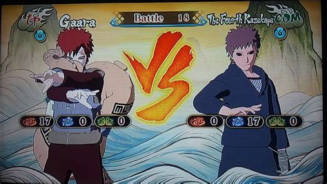 Gaara Vs 4 Kazekagepai Do Gaara Naruto Ultimate Ninja Storm