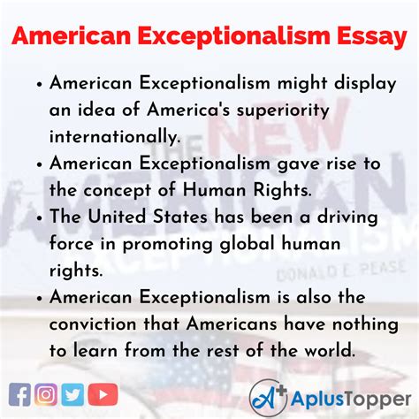 American Exceptionalism Essay Essay On American Exceptionalism For