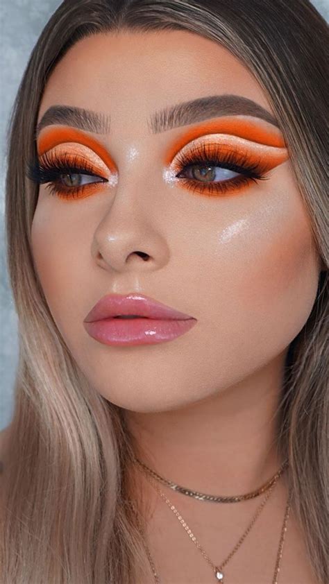 Orange And Gold Smokey Eye Makeup Perfect For Fall Tutorial An Immersive