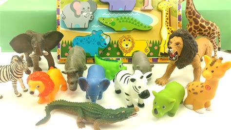 Learn Zoo Animals With Melissa And Doug Wooden Puzzletoy Animal