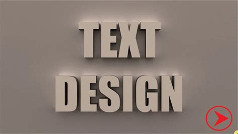 How To Make D Text In Photoshop Cc Simple D Text Effect Tutorial Youtube
