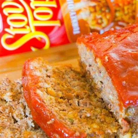 Uncover it and continue cooking for about 20 3. Meatloaf with Stuffing - This is Not Diet Food