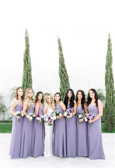 20 Lilac Wedding Ideas For Spring Summer Weddings Lavender Bridesmaid