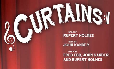 If the line has to be blurred, my preference is for the use of musical performances that preview the mood of the. Musical Theatre Presents "Curtains" - NOCCA